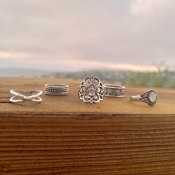 Primavera ❃ Midi Rings Set - Picture 7 of 8